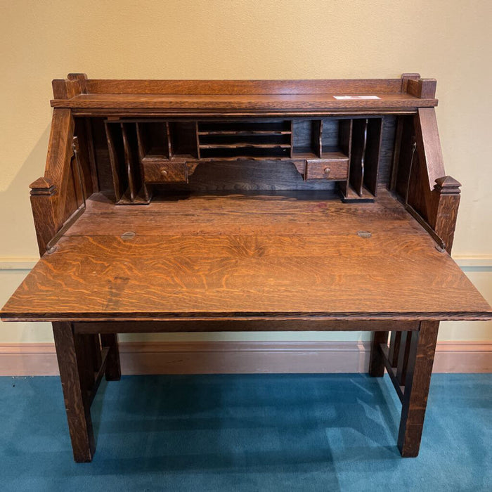 Antique 2-Drawer Secretary Desk(BHA)