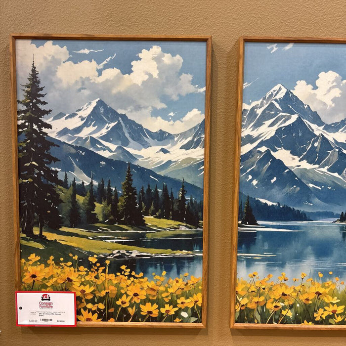 S/3 Snow Mtn Canvas (BAH)