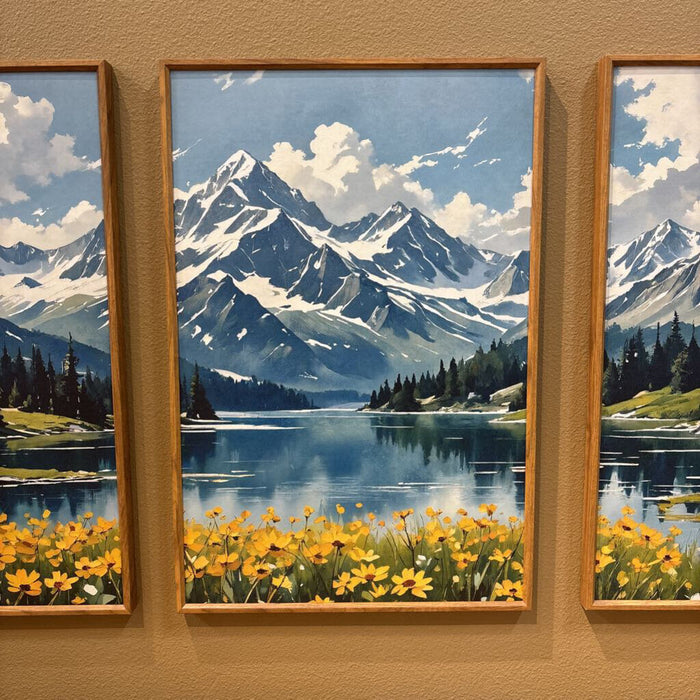 S/3 Snow Mtn Canvas (BAH)