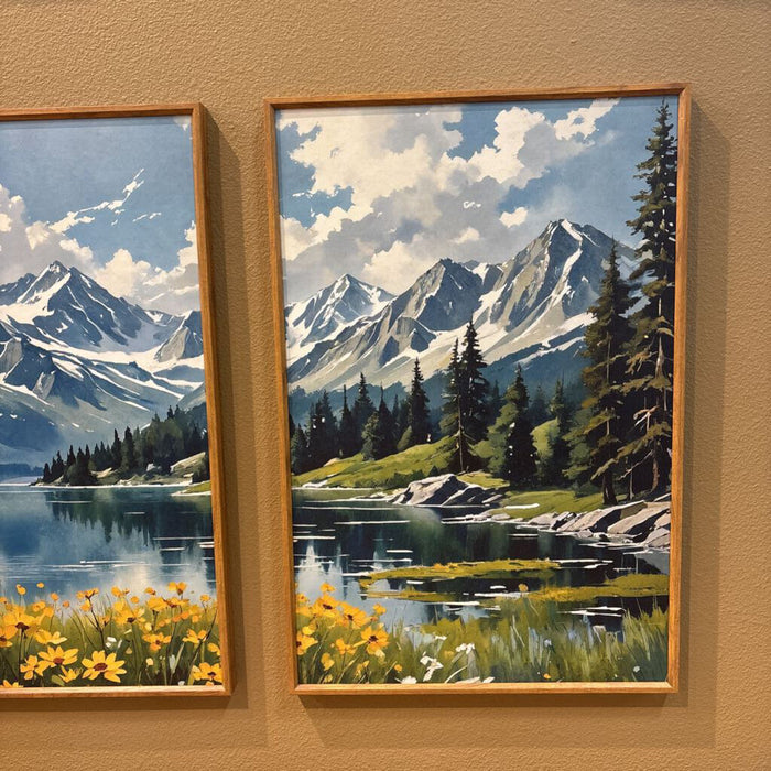 S/3 Snow Mtn Canvas (BAH)