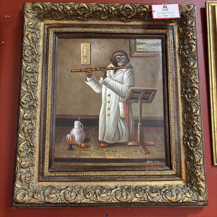 Ornate Framed Monkey Art(BTK)