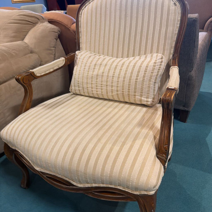 Striped Fabric Armchair(TI)