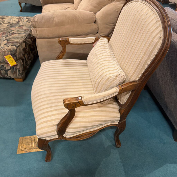 Striped Fabric Armchair(TI)
