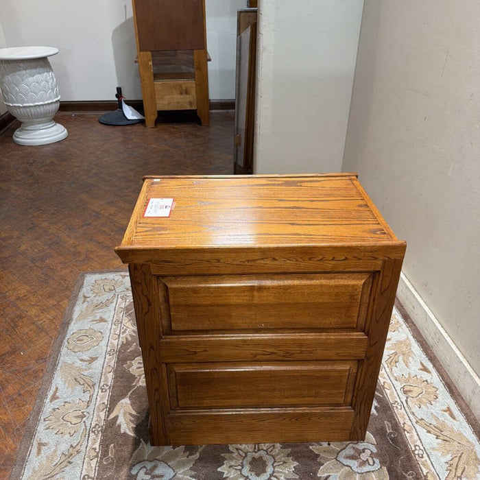 2-Drawer Oak File Cabinet(SK)