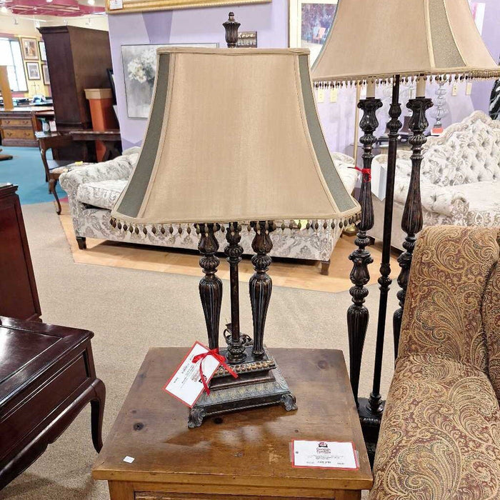 Ornate Multi-Pole Table Lamp (LS)