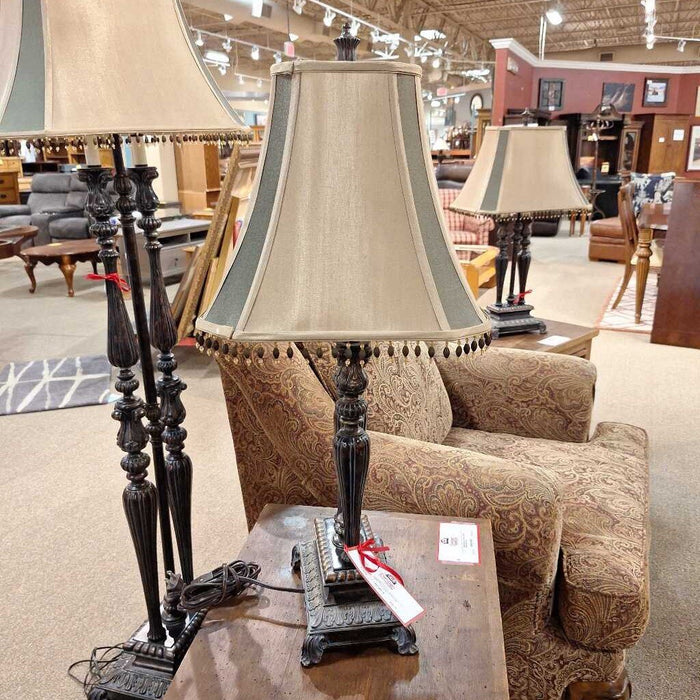 Ornate Multi-Pole Table Lamp (LS)