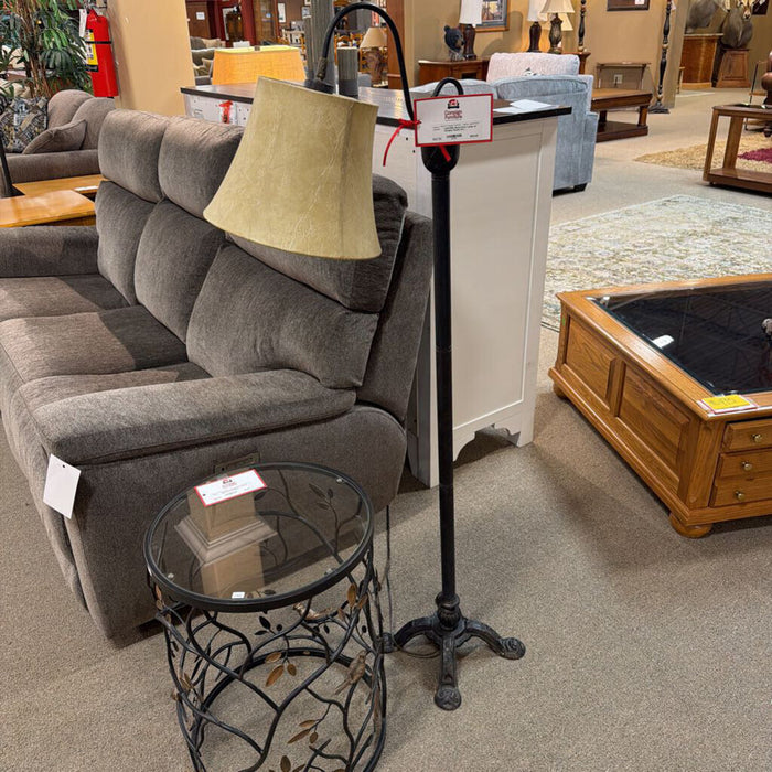 Metal Floor Lamp w/ Hanging Shade (KL)