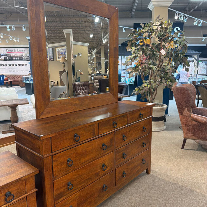Dick Idol 9-Drawer Dresser w/ Mirror(KHK)