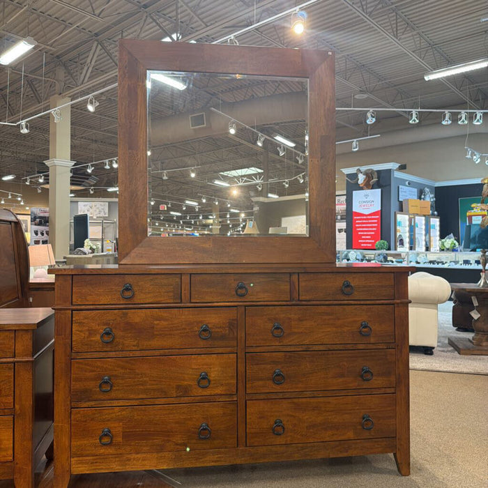 Dick Idol 9-Drawer Dresser w/ Mirror(KHK)