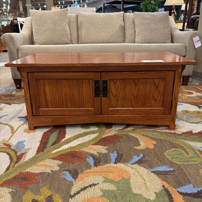 Mission Style 2-Drawer Coffee Table (BAH)