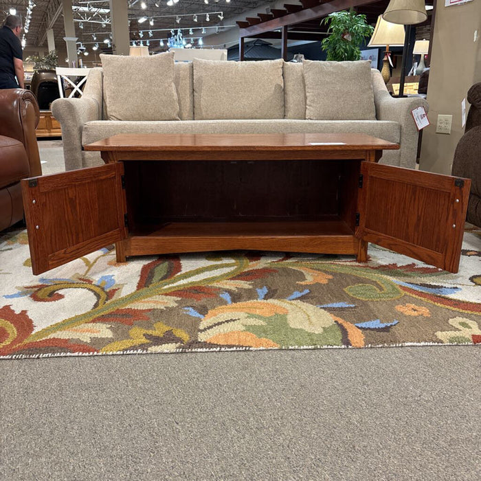 Mission Style 2-Drawer Coffee Table (BAH)
