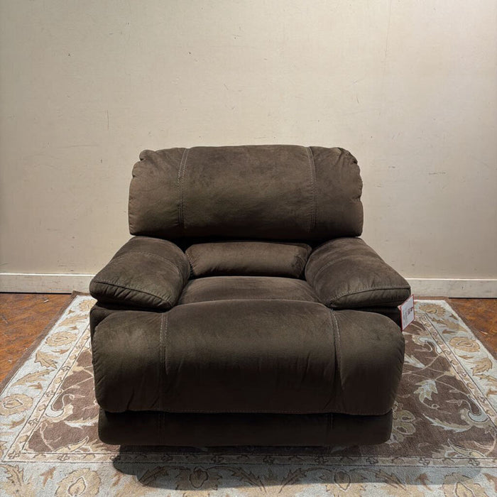 Brown Microfiber Manuel Reclining Ch (BTK)