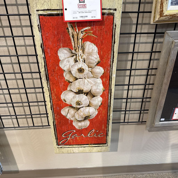 Garlic Wall Art(AA)