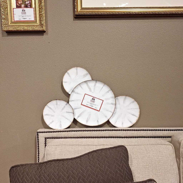 White Round Wall Decor(LS)