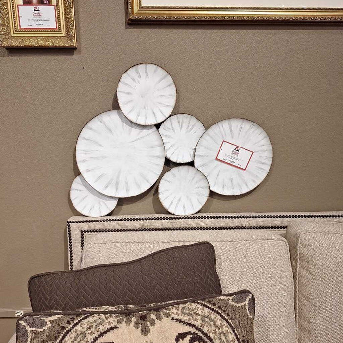 White Round Wall Decor(LS)