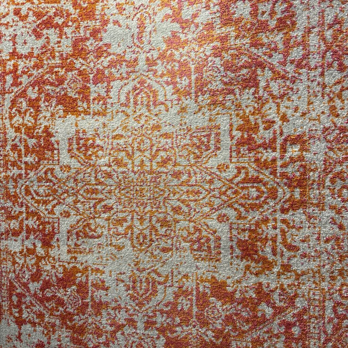 Orange Paisley Area Rug(BAH)