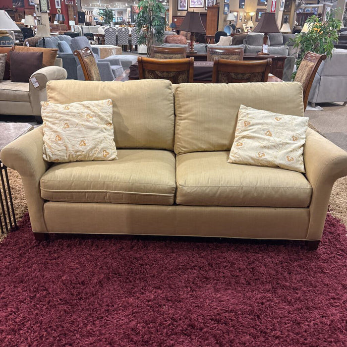 Tan Fabric Sofa(LSH)