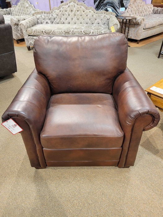 Brown Leather Chair(BTK)