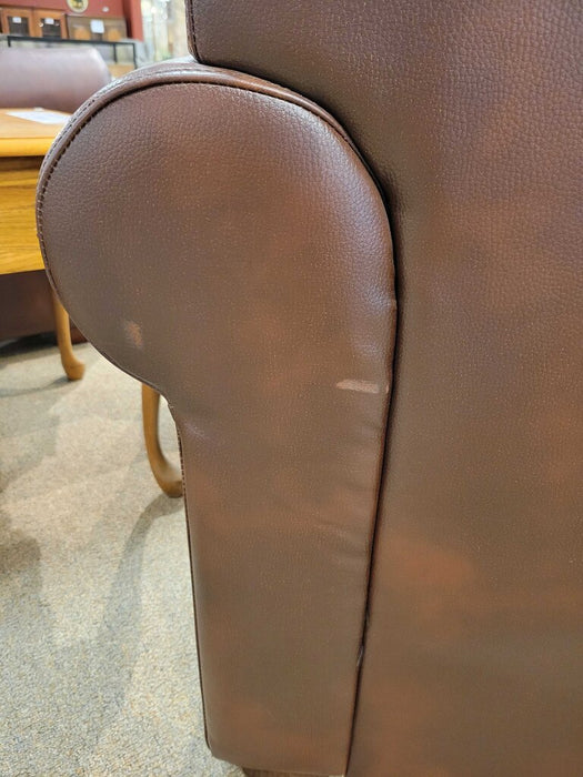 Brown Leather Chair(BTK)