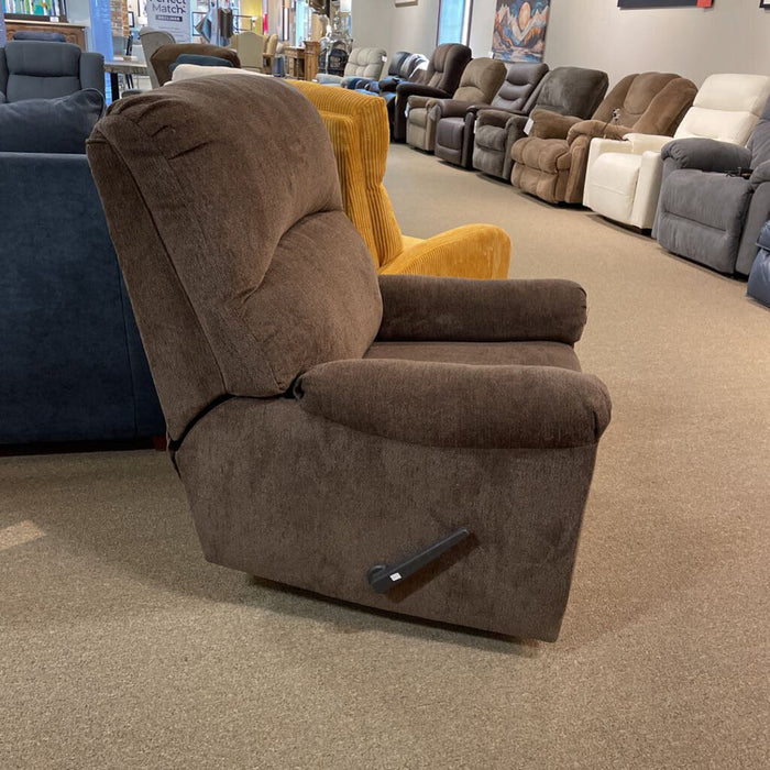 Brown Fabric Manual Recliner(LSH)