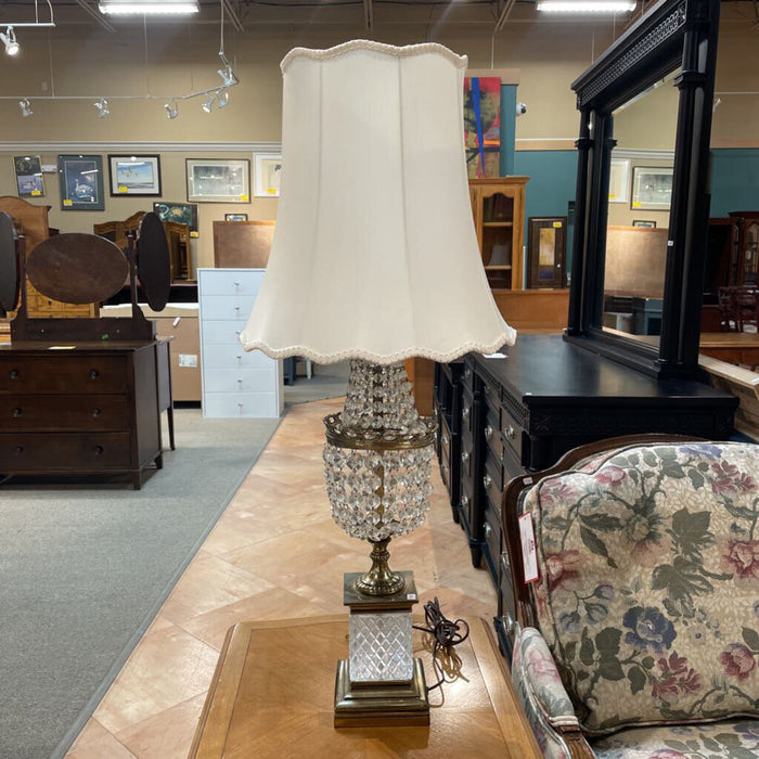 Antique Crystal Table Lamp(KL)