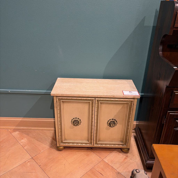 2-Door LW Ornate Stonetop Cabinet(BAH)