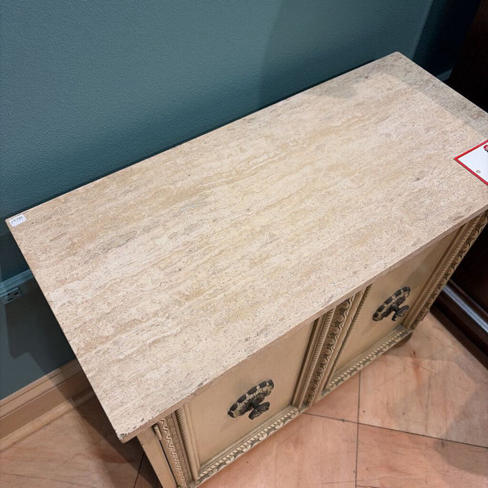2-Door LW Ornate Stonetop Cabinet(BAH)