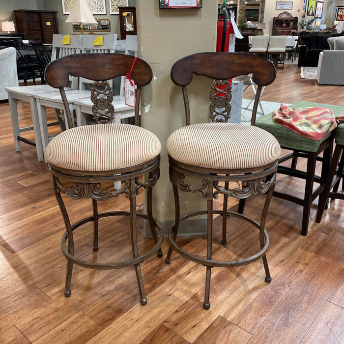S/2 Striped Barstools(SK)