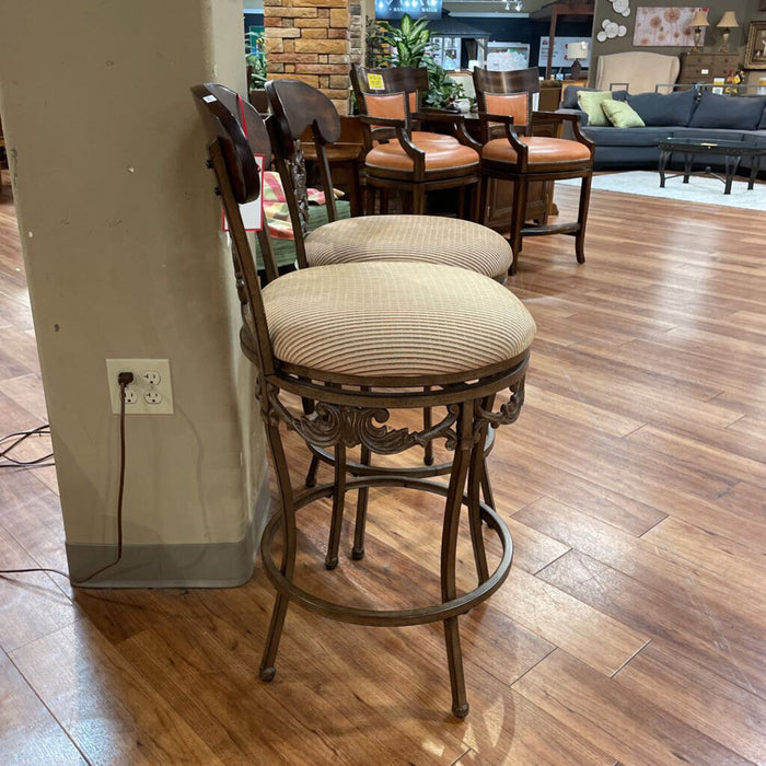 S/2 Striped Barstools(SK)