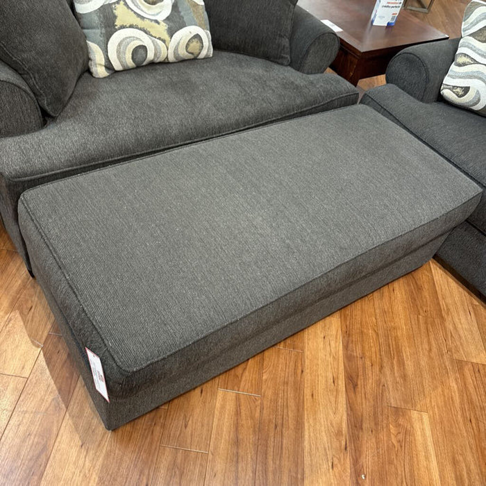 Grey Fabric Ottoman (BII)