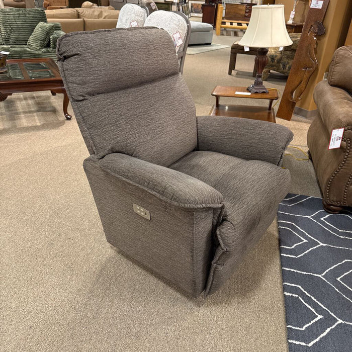 La-Z-Boy Grn Fabric Electric Recl (ATH)