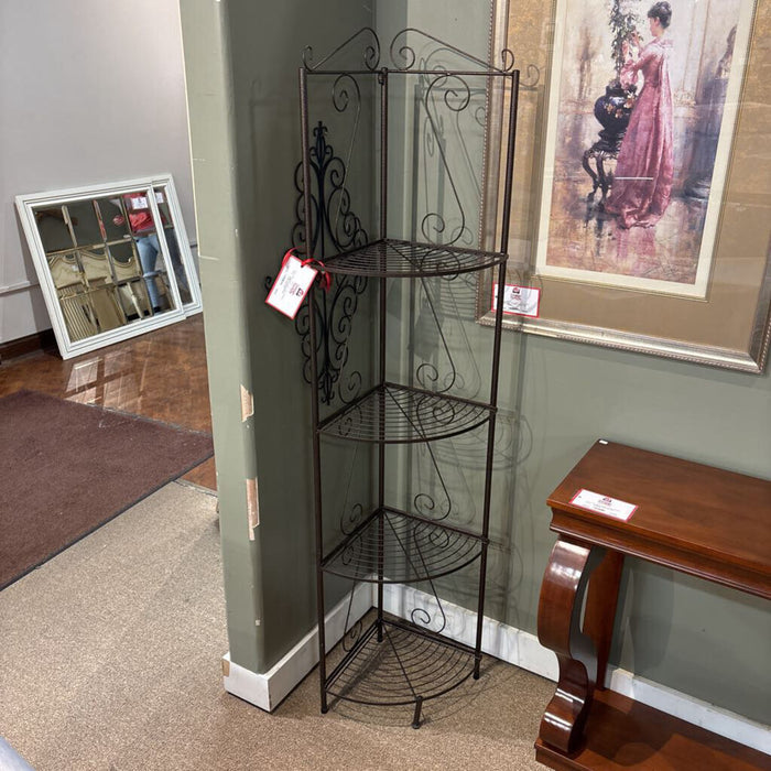 Metal/wire Corner Shelf (LS)