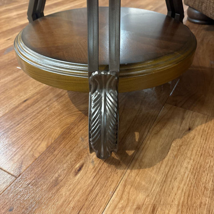 Round DW 3 Tier End Table (MI)