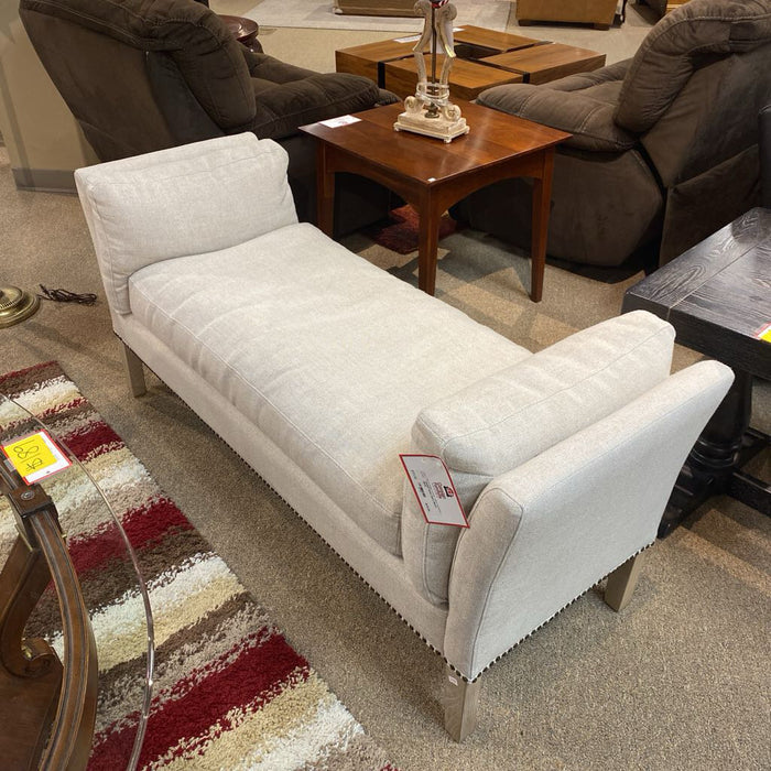 White Fabric Bench (BHA)