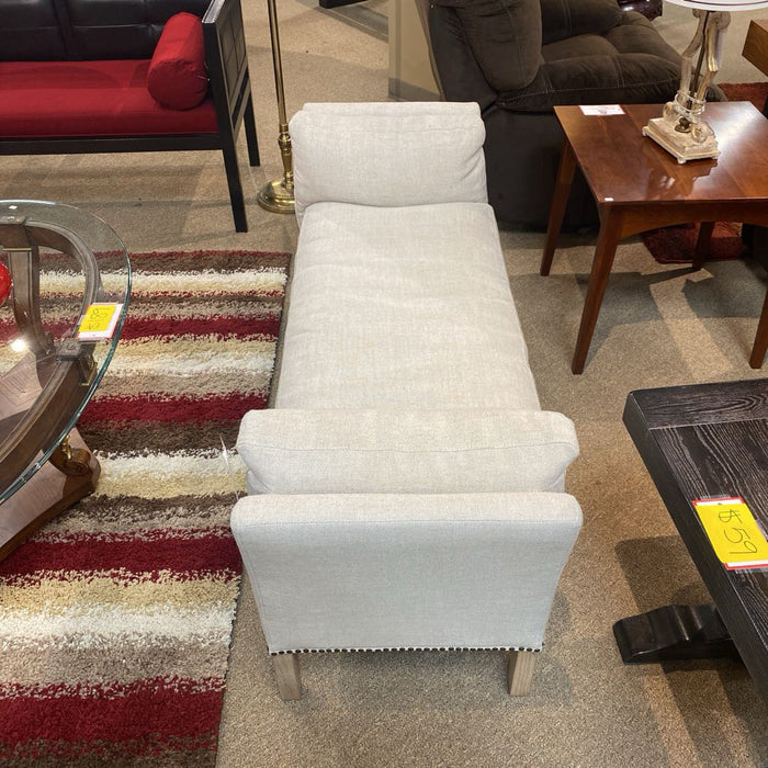 White Fabric Bench (BHA)