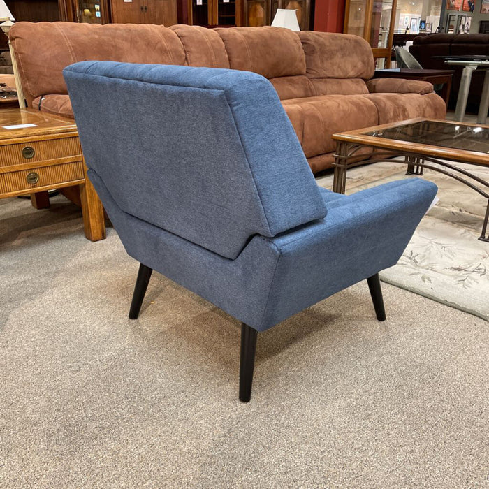 Blue Fabric Accent Chair (KL)