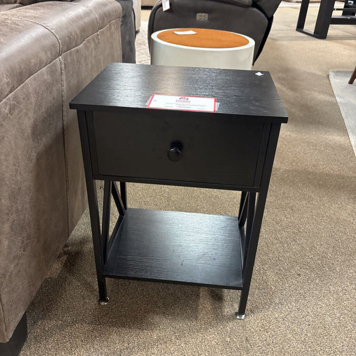 Small Black Side Table (LS)