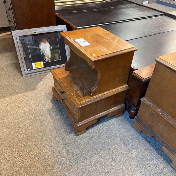 1-Drawer 2-Tier Nightstand (AT)