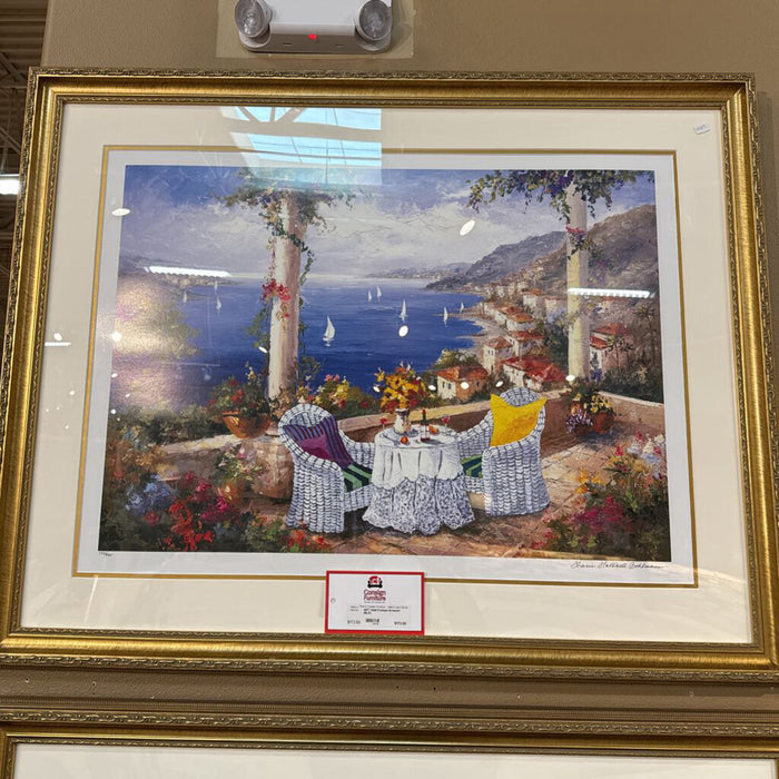 Gold Framed Artwork (BLA)