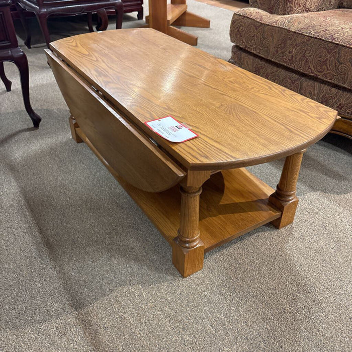 Drop-leaf Round Coffee Table (SK)