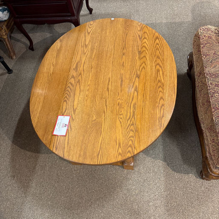 Drop-leaf Round Coffee Table (SK)