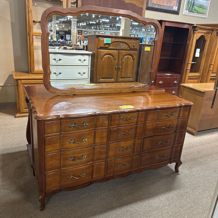 DW 12-Drawer Dresser + Mirror (CTH)