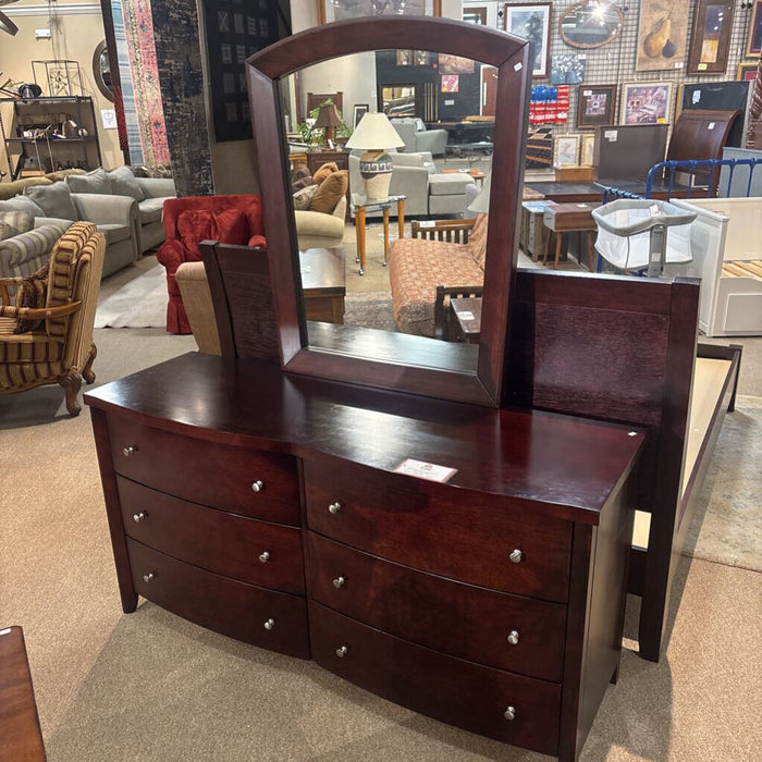 DW 6 Drawer Dresser + Mirror (SHK)