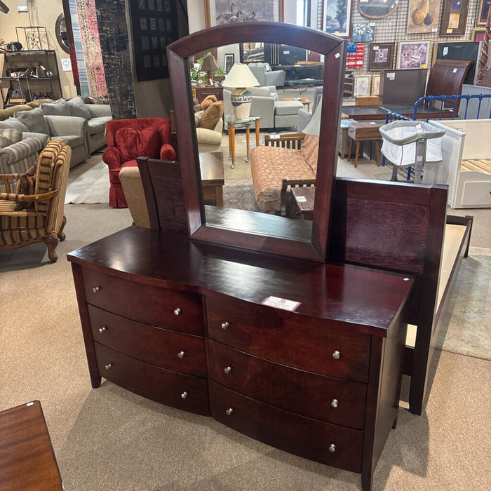 DW 6 Drawer Dresser + Mirror (SHK)