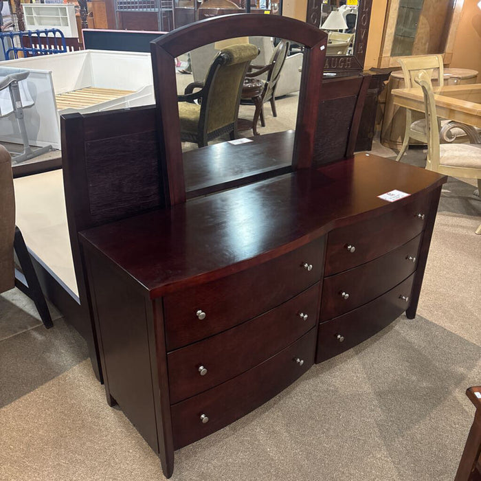 DW 6 Drawer Dresser + Mirror (SHK)