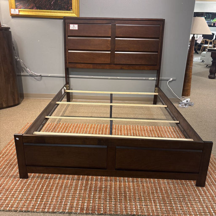 Darkwood Queen Bedframe (AMK)