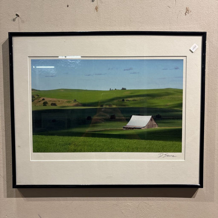Small Black Framed Scenic Artwork (LS)