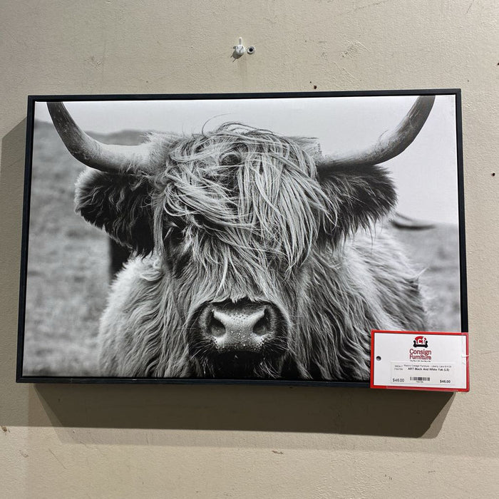 Black And White Yak (LS)