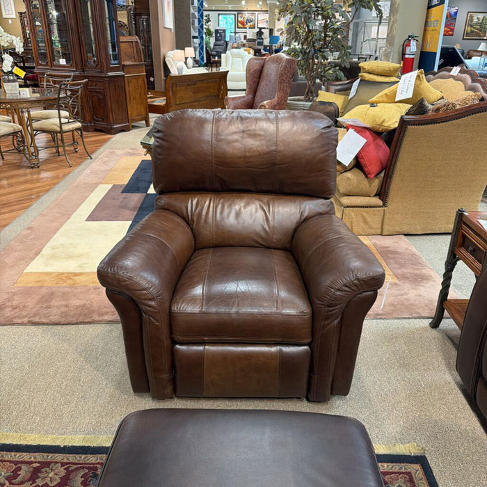 Brown Leather Recliner (ATH)