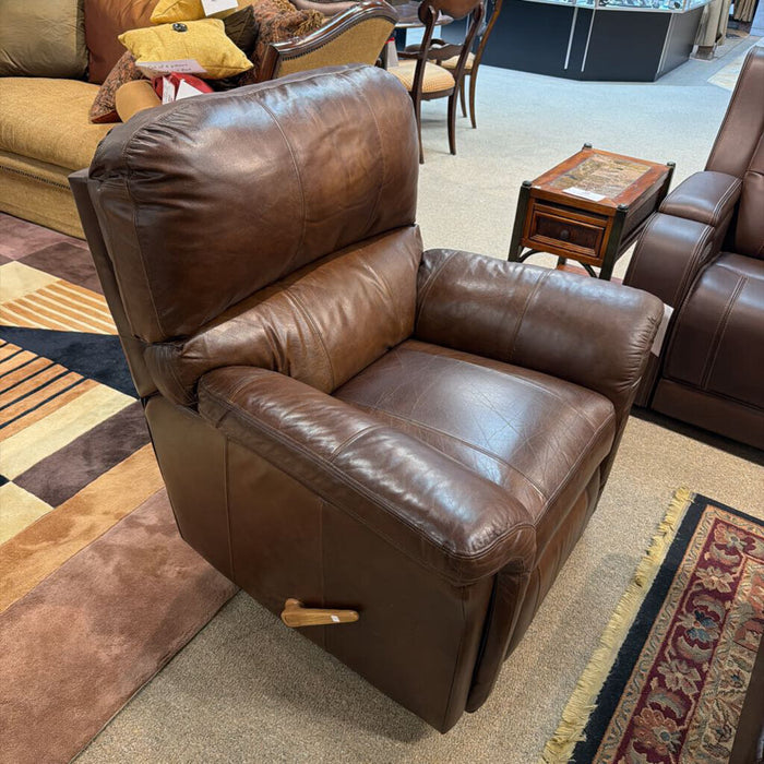 Brown Leather Recliner (ATH)
